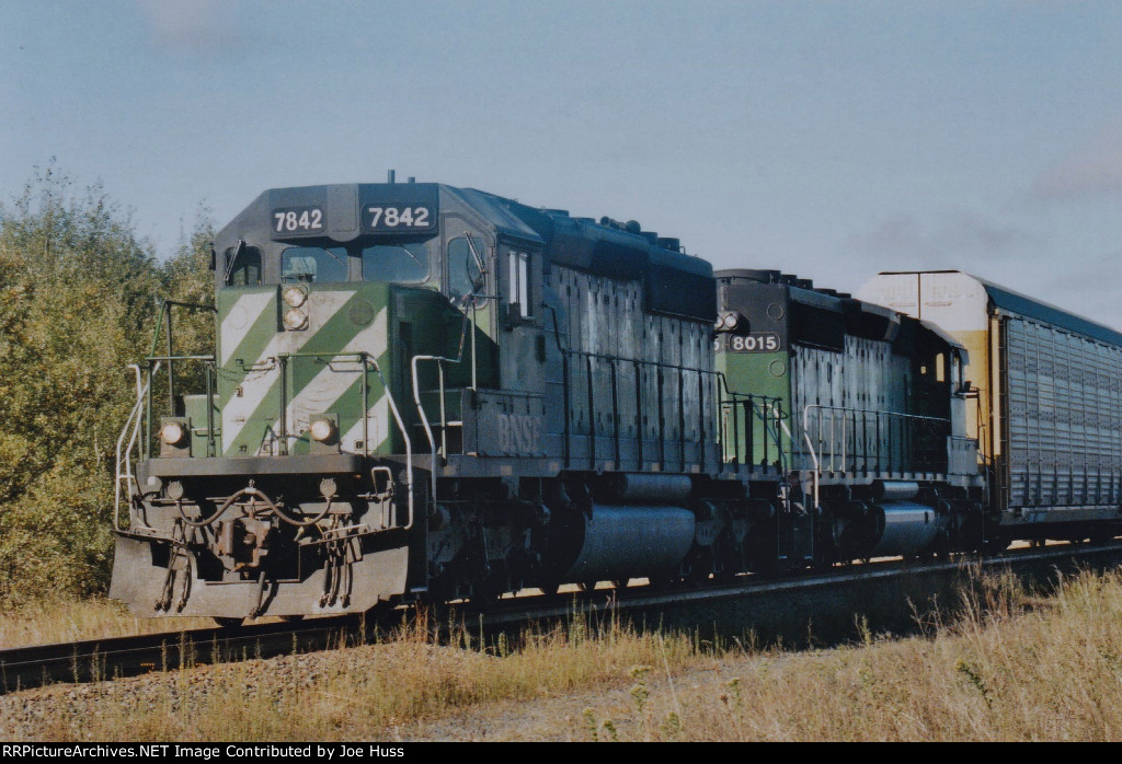 BNSF 7842 East